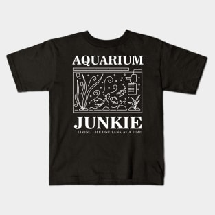 AQUARIUM / FISH KEEPING: Aquarium Junkie Gift Kids T-Shirt